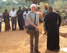 210108-2 No 3 Njinteh - Bafut  Colm with Fr Cosmas