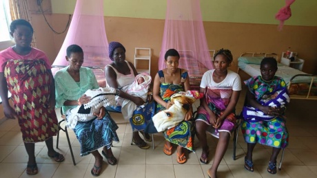Women at Njinikom hospital, Bamenda